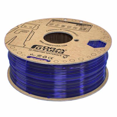 Formfuturas easyFil ePETG filament i farven Transparent Blue