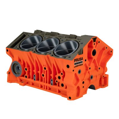 Multimateriale 3D-print fra Prusa XL – eksempel 1