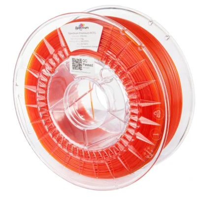 Spectrum PCTG, TRANSPARENT ORANGE, 1kg, 1.75mm