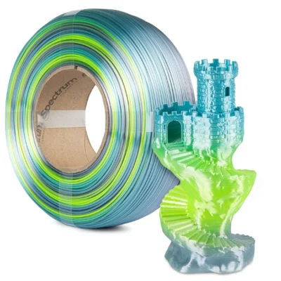 ReFill The Filament PLA Silk Rainbow, FROST GLOSS, 1kg