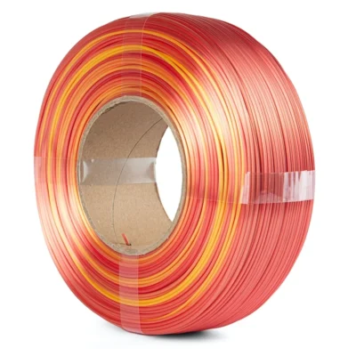 Alternative view of ReFill The Filament PLA Silk Rainbow, FIRE RED, 1kg