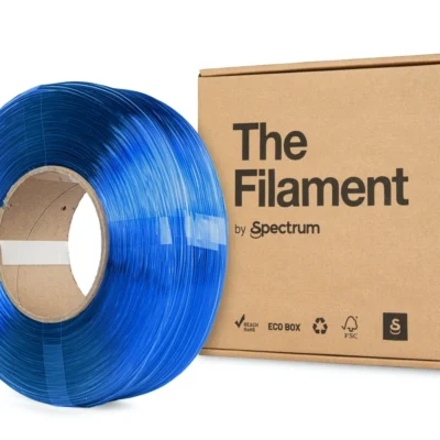 Alternative view of ReFill The Filament PETG, TRANSPARENT BLUE, 1kg