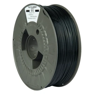 Alternative view of The Filament PETG, MIDNIGHT BLACK, 1kg