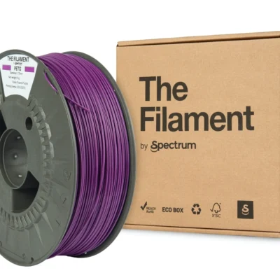 Alternative view of The Filament PETG, PLASMA PURPLE, 1kg