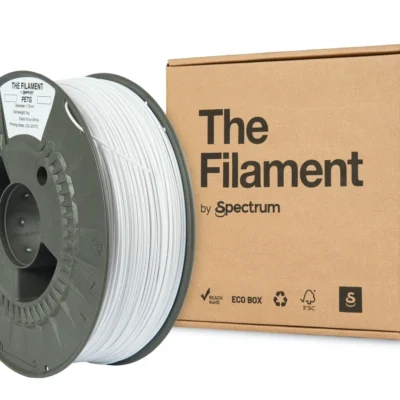 Alternative view of The Filament PETG, SNOW White, 1kg