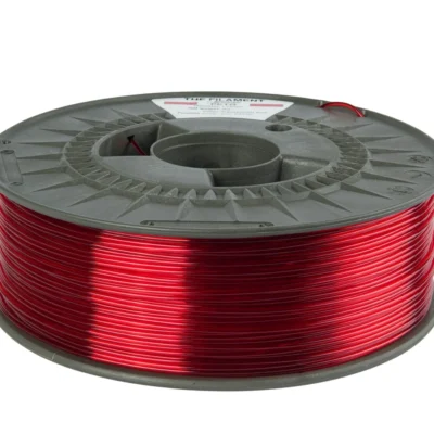 The Filament PETG, TRANSPARENT RED, 1kg
