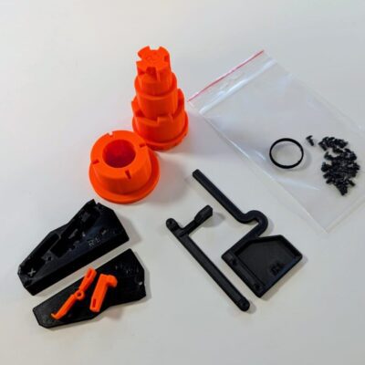 Alternative view of Prusa CORE One to CORE One+ opgradering