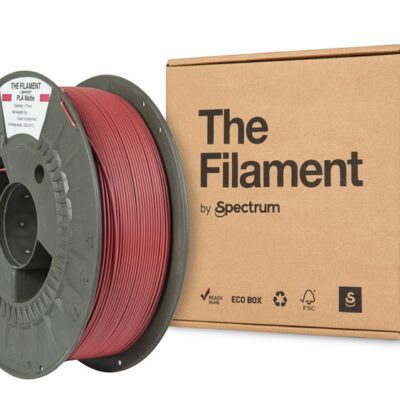 Alternative view of The Filament PLA Matte, 1.75mm, OCTOBER RED, 1kg