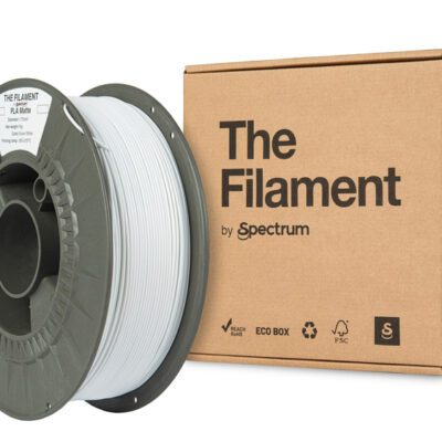 Alternative view of The Filament PLA Matte, 1.75mm, Snow White, 1kg