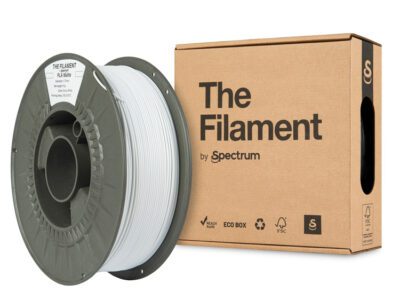 The Filament PLA Matte 1 75mm SNOW WHITE 1kg front 1