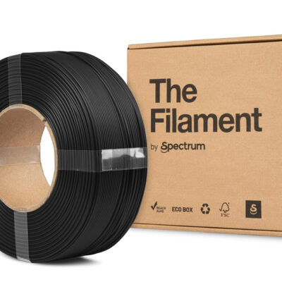 ReFill The Filament PLA Matte, 1.75mm, Stealth Black, 1kg