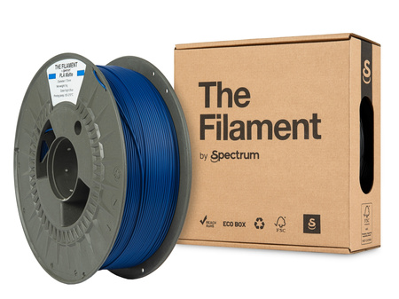 The Filament PLA Matte, 1.75mm, NIGHT BLUE, 1kg 1 The Filament PLA Matte, 1.75mm, NIGHT BLUE, 1kg