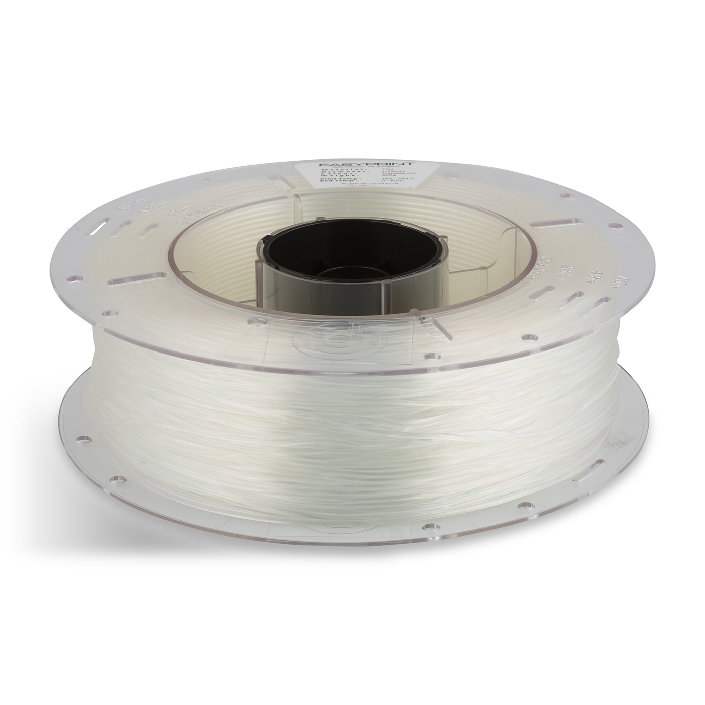 PrimaCreator EasyPrint FLEX TPU 95A - Transparent - 1,75 mm - 500 g 2 PrimaCreator EasyPrint FLEX TPU 95A - Transparent - 1,75 mm - 500 g - Billede 2
