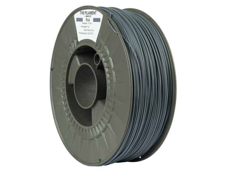 The Filament PLA 1.75mm BASALT GREY 1kg 2 The Filament PLA 1.75mm BASALT GREY 1kg - Billede 2