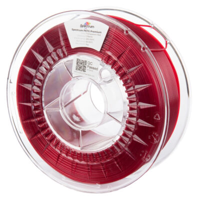 Spectrum PETG Premium, TRANSPARENT RED