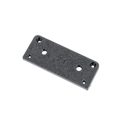 Bed controller mount rear