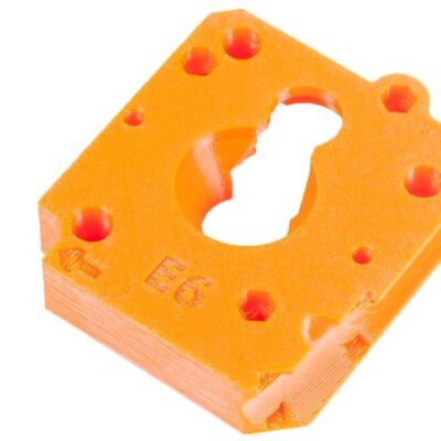 Mini extruder front orange