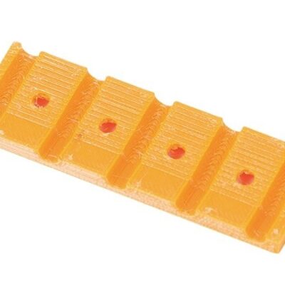 Rear PTFE holder orange MMU2