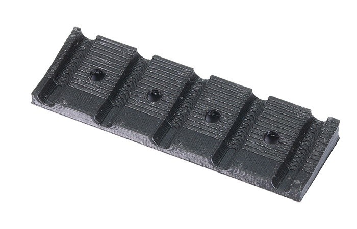 Rear PTFE holder black MMU2 1 Rear PTFE holder black MMU2