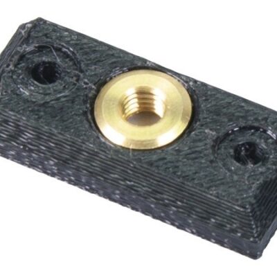 Selector front plate black MMU2