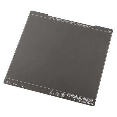 Satin powder-coated print sheet