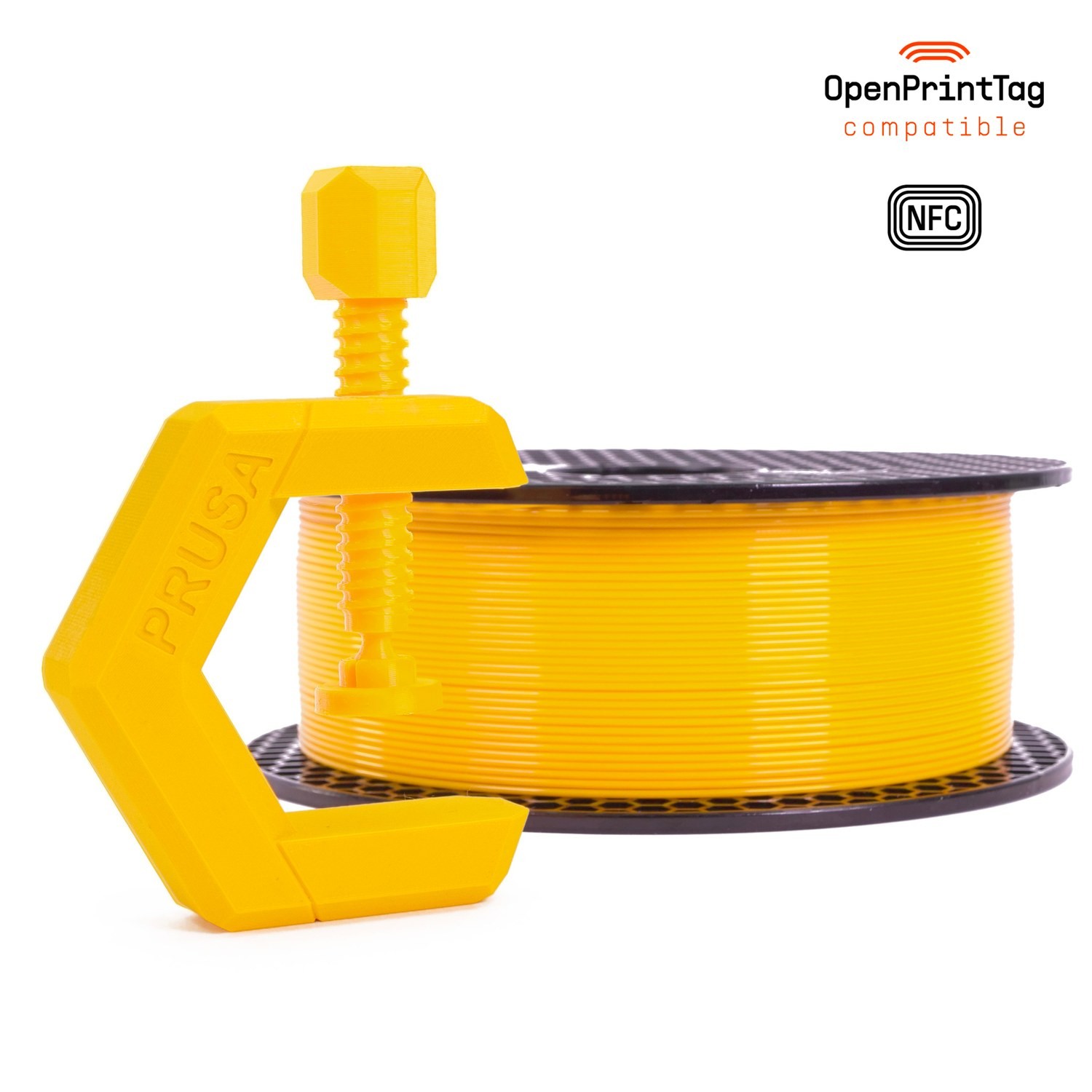 Prusament PETG Mango Yellow 1kg (NFC) 1 Prusament PETG Mango Yellow 1kg (NFC)