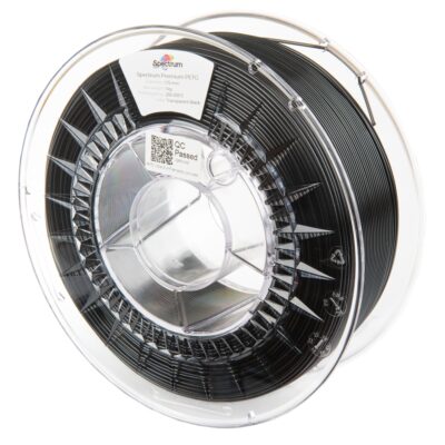 Spectrum PETG Premium Transparent Black 1 kg filamentspole 1,75 mm