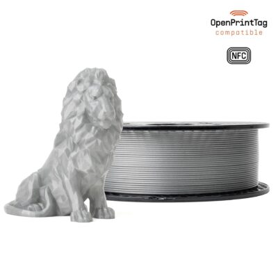 Prusament PLA ColorMix Silver Glitter 1 kg – PLA-filament på spole med NFC-tag