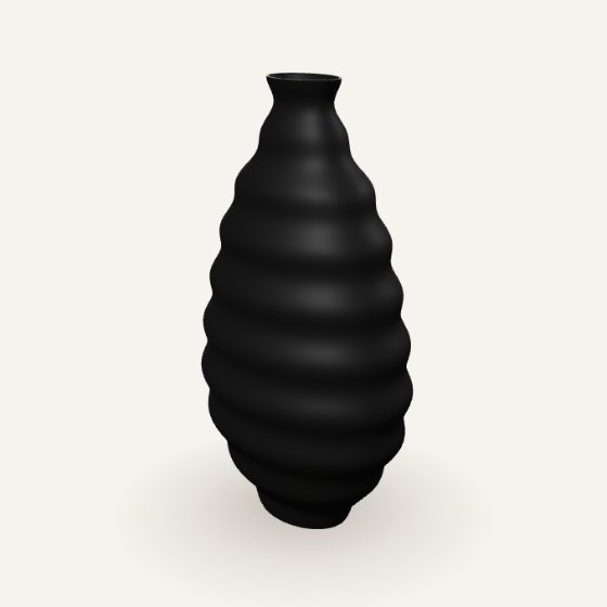 Blackcocoon – Sort kokon med ni ringe