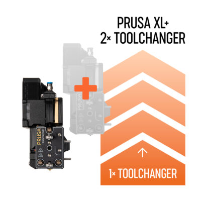 Prusa XL+ Single-Tool to Dual-Head Upgrade