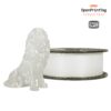 Prusament PLA Blend Pearl White 1 kg – perlende hvidt PLA-filament på spole med NFC-tag