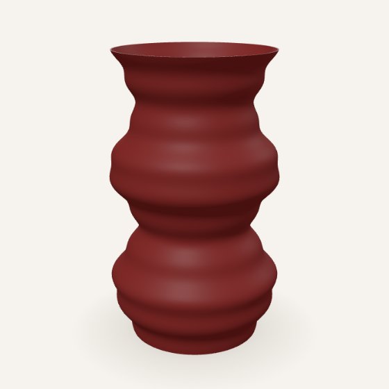 Rougeondule – Rød og bølget to gange