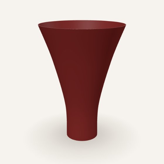 Rougetulipe – Rød tulipan, glat