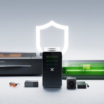 xTool SafetyPro AP2 ved desktop-laser