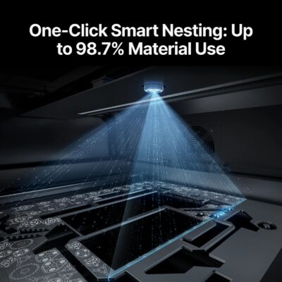 Smart nesting – op til 98,7 % materialeudnyttelse