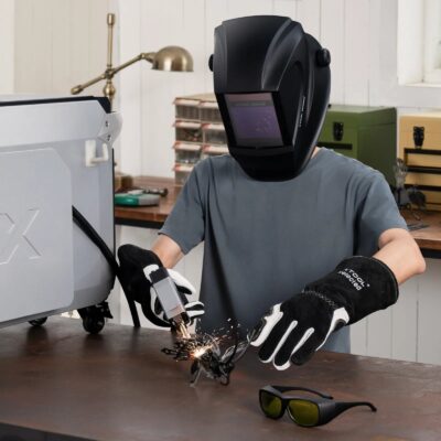 xTool automatisk nedblændende lasersvejsehjelm (1080 nm) – billede 2