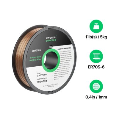 xTool Selected ER70S-6 kulstål svejsetråd 1 mm – 5 kg – billede 3