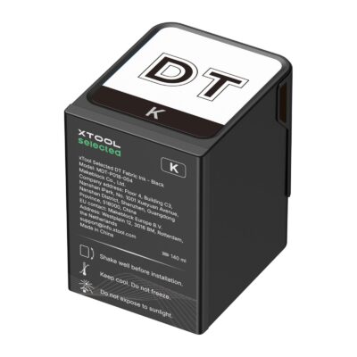 xTool Selected DT tekstilblæk Sort